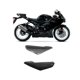 thumbnail image 2 of Embellecedor lateral Para tanque de gasolina de motocicleta shaofei Para GSXR 600 750 2004-2005 patrón de fibra de carbono, 2 of 5