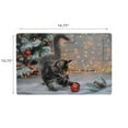 thumbnail image 2 of Plastic Placemat Playful Cat - Set of 12, 2 of 3