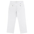 thumbnail image 2 of Buyless Fashion Boys Pants Flat Front Soft Cotton Casual Regular Fit Straight - 21S1824-WHT-12, 2 of 7