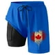 thumbnail image 3 of WILLBEST Pantalones Cortos Deportivos para Hombre, de Verano, con Estampado de Moda, de Doble Capa Interior, para Playa y con Bolsillo, 3 of 3