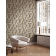 thumbnail image 4 of Charcoal Bronze Bold Sweeping Brushstrokes Wallpaper, 4 of 5