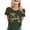 Army Green, variant on Women's Team Bride Graphic Print Tee – Versatile Crew Neck Wedding Top in Sizes S-XXXL, Cute Bachelorette Party Shirt for Summer Daily Wear