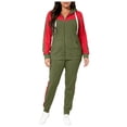 thumbnail image 1 of DAFEI Women's Jogging Set Two Piece Sportswear Sweatsuits for Women Silm Leg Sweatpant Tracksuit Matching Set, 1 of 7