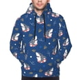 thumbnail image 4 of Hoodies for Men - Cartoon Cute Shark Swim Ring Long Sleeve Comfrt Men'S Fashion Hoodies & Sweatshirts, Sweatshirts for Men Hoodies Pullover Clothing Clothes with Pouch, 4 of 7