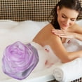 thumbnail image 5 of TaTaai 1Pcs Bath Loofah, Shower Loofah, Body Loofah, Bath Sponge, Shower Sponge, Body Sponge, Bath Scrubber, Shower Scrubber, Body Scrubber, Rose-Shaped, Elegant, 5 of 7