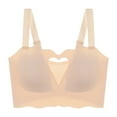 thumbnail image 3 of Vedolay Bras for Women Full Coverage Women's SmoothTec ComfortFlex Fit Wirefree Bra,Beige M, 3 of 4