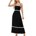 thumbnail image 3 of Abtuhar Womens Plus Size Summer Dresses ,Womens Dresses Trendy,Women's Summer Casual Loose Sleevless Crew Neck Dress, 3 of 5