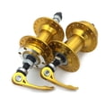 thumbnail image 1 of Labymos Bike Disc Brake MTB Casette Bearing Hub 36H Front Rear Hub Set with Quick Realse Lever Skewers Axle, 1 of 5