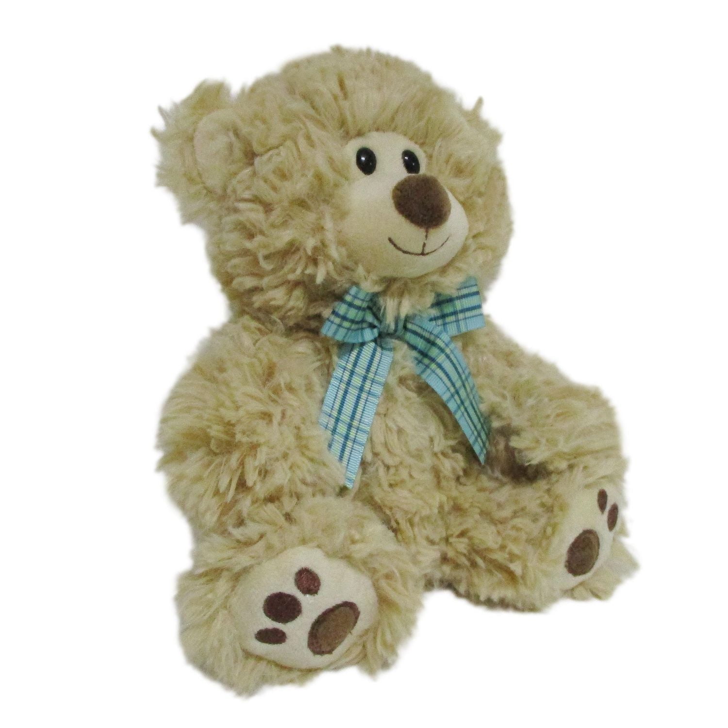 KID CONNECTION PLUSH TEDDY BEAR CAMEL,7INCH