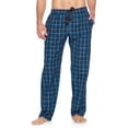 thumbnail image 5 of Ashford & Brooks Mens Woven Pajamas Long Pj Set, Black/Blue/Plaid, S, 5 of 5