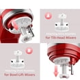 thumbnail image 6 of Ice Cream Maker Attachments Ice Cream Mixing Stand Plastic Texture Mixing Holder Suitable for 4.5QT 5QT 6QT Models, 6 of 9