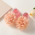thumbnail image 3 of Newborn Baby Girls Flower Headbands & Sock Set Baby Floral Decor Flower Hair Band Hair Accessories for Newborns Infants Toddlers Photograph, 0-2 Years, 3 of 3