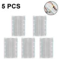 thumbnail image 1 of 5 pcs Breadboard/Mini Breadboard/Experimental Board 400 Holes Length 8.5CM Width 5.5CM, 1 of 2