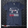 thumbnail image 2 of Bacon Lover Shirt - Navy, X- Large | Made-to-Order Bacon Festival Graphic Tee, 2 of 3