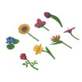 thumbnail image 2 of 8pcs Simulation Plante Jouet Coloré PVC Simulation Fleur Modèle Plante Sable Table Décoration Jouets Modèle Éducatif Précoce, 2 of 14