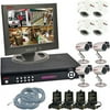 Mace MSP-D400MM15 15" Color LCD Observation System with Built-In DVR, 250GB Hard Drive and 4 Cameras