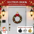 thumbnail image 2 of 2026 New Christmas Suction Cup Hooks for Wreaths on Glass, Upgrade No Drill Suction Cup Hooks for Shower, Wreath Hanger for Front Door, Towel Hooks for Window Bathroom Mirrors, 2 of 7