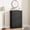Black-5, variant on 5-Drawer Dresser for Bedroom – 50" Tall Chest with Deep Drawers & Metal Knobs, Black