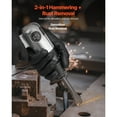 thumbnail image 2 of KFFKFF Air Hammer, 4500BPM Pneumatic Hammer with Rust Removal Air Needle Scaler & 4PCS Chisels Round Shank, Lightweight & Compact Air Chisel Pneumatic Shovel Tool, 2 of 9