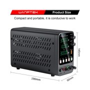 Adjustable DC Power Supply 30V 10A Lab Programmable Memory Function Bench Power Source Voltage Regulator Switch 60V 5A