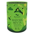 thumbnail image 1 of Matcha M&eacute;xico Matcha Menta Org&aacute;nico, T&eacute; Verde en Polvo con Menta, Sin Az&uacute;car Refinada, Sin L&aacute;cteos, 200g, 20 Porciones, Incluye Cuchara, 1 of 6