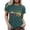 A-Dark Green860, variant on Wallen Nashville Guitar T-Shirt for Women Oversized Crew-Neck Country Music Casual Tee
