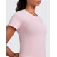 thumbnail image 4 of Remera CRZ YOGA sin costuras de manga corta para correr color rosa talla M, 4 of 5