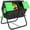 Green, variant on Outsunny 34.5 Gallon Composter, Dual Chamber Compost Bin, Green