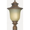 Forte Lighting Outdoor 1 Light Aluminum Post Light