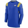 thumbnail image 2 of Men's Nike Royal Los Angeles Rams Sideline Tonal Logo Performance Player Long Sleeve T-Shirt, 2 of 3
