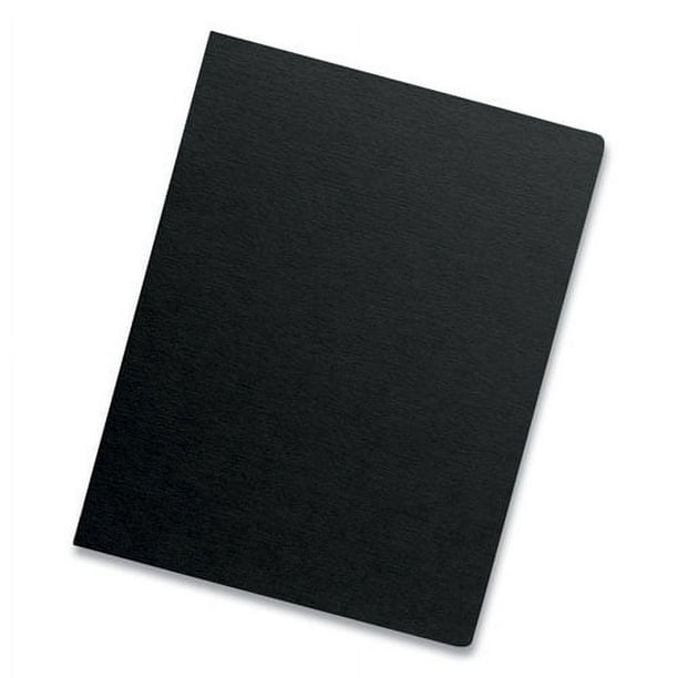 Futura Presentation Covers for Binding Systems, Opaque Black, 11.25 x 8.75, Unpunched, 25/Pack Futura Presentation Covers for Binding Systems, Opaque Black, 11.25 x 8.75, Unpunched, 25/Pack
