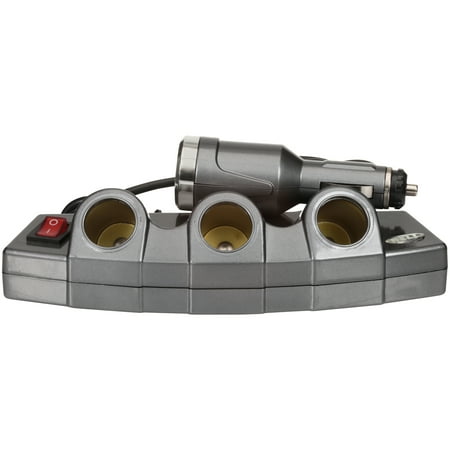 Bell® 3x12 Volt + USB Power Power Strip Carded Pack