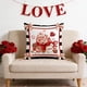 thumbnail image 4 of Hogar y cocina, Decoración del hogar, Decoración navideña, Funda de almohada de San Valentín con motivos en forma de corazón, cojín de sofá, decoración de ambiente festivo, decoración de sala de estar, 4 of 6