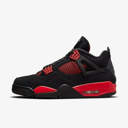 Men's Jordan 4 Retro "Red Thunder" Black/Multi-Color-Multi-Color (CT8527 016) - 9.5