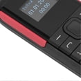 thumbnail image 2 of 2G 2 in 1 Mini Mobile Phone 0.66 Inch Screen Bluetooth Music Player Dual Card Standby GSM Small Basic Phone for Kids Elderly Black Red, 2 of 4