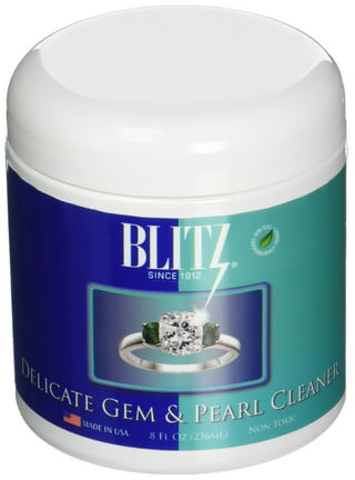 Blitz Gem & Jewelry Liquid Cleaner - 0.5oz Concentrate Packet & 8oz Jar 