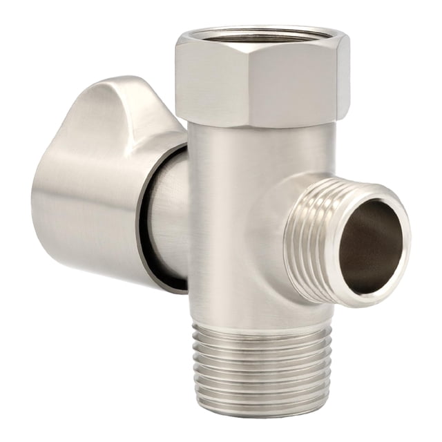 Adaptador en T con válvula de cierre LUXE Bidet 7/8" x 7/8" x 1/2"