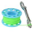 thumbnail image 1 of Moulinet de Plongée, Roue de Ligne de Plongée en Plastique PVC Portable et Durable avec Corde en Nylon Équipement de Plongée, 1 of 7