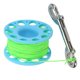 thumbnail image 2 of Carrete de buceo Plásticos de alta densidad Cinturón portátil Alta resistencia Diseño fácil de usar Equipo de buceo Azul cielo, 2 of 10