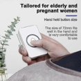 thumbnail image 3 of Elderly Care Call Bell Pregnancy Care Call Bell 110dB 4 Volume Levels 60+ Ringtone One Large Button, 3 of 5