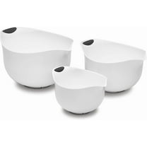 Cuisinart Set of 3 BPA-free Mixing Bowls, White