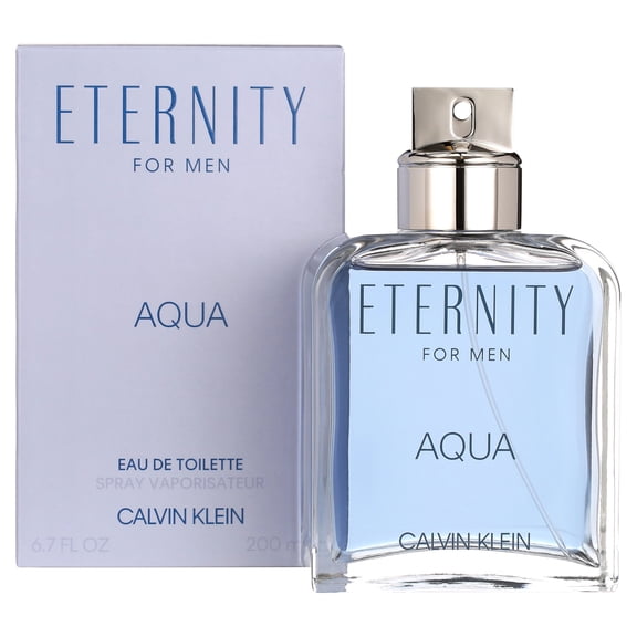 Calvin Klein Eternity Aqua Eau de Toilette Spray, Cologne for Men, 6.7 Oz