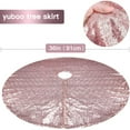 thumbnail image 2 of Christmas Tree Skirt,24/48 in Christmas Tree Collar Skirts Fabric Tree Skirt Sequined Christmas Tree Skirt,Sequined Double-Layer Tree Cushion Christmas Tree Decoration Christmas Tree Skirt, 2 of 7