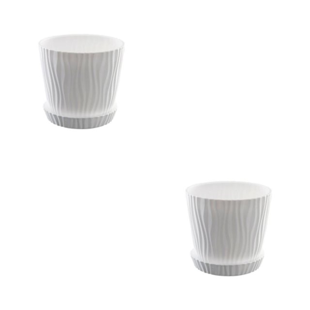 Yuarrent Macetas de plástico resistentes a la intemperie para jardinería y verduras para todas las estaciones, macetas decorativas Type1 NO1