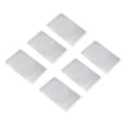 thumbnail image 1 of Unique Bargains Down Jacket Repair Patch 2' x 3', 6 Pack Self Adhesive Nylon Fabric Patch, Silver, 1 of 5