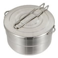 thumbnail image 1 of Stainless Steel Outdoor Camping Pot Portable Mountaineering Cooking Pot, 1 of 9