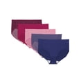 thumbnail image 2 of Just My Size Cool Comfort Women's Microfiber Brief Panties, 5-Pack, 2 of 5