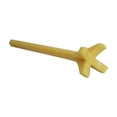 thumbnail image 2 of 3 1/4" (82mm) Yellow Performance Plastic Golf Tees, pack of 15 by Tour Mission, 2 of 5
