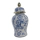 thumbnail image 4 of Jarra de jengibre azul y , tarro de almacenamiento para té, centros de mesa, maceta tradicional, jarrón de cerámica para arreglo de flores,, 4 of 8