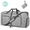 Gray, variant on Travel Duffle Bag, 40L Foldable Weekender Bags for Women with Shoe Compartment, Carry on Overnight Bag for Men Women, 20" Gym Travel Bag Water Repellent & Tear Resistant, Black